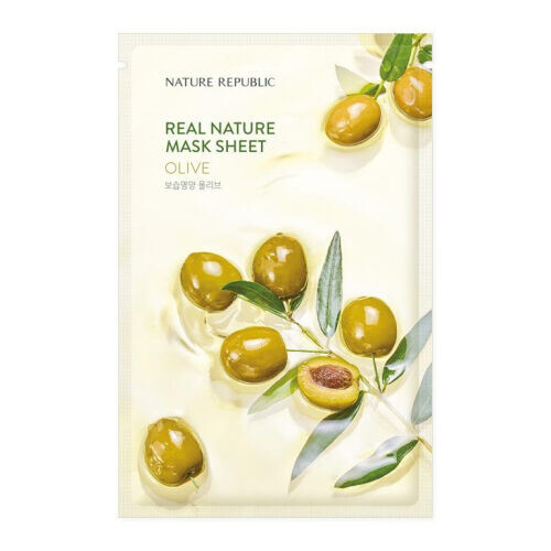 Real Nature Mask Sheet Olive