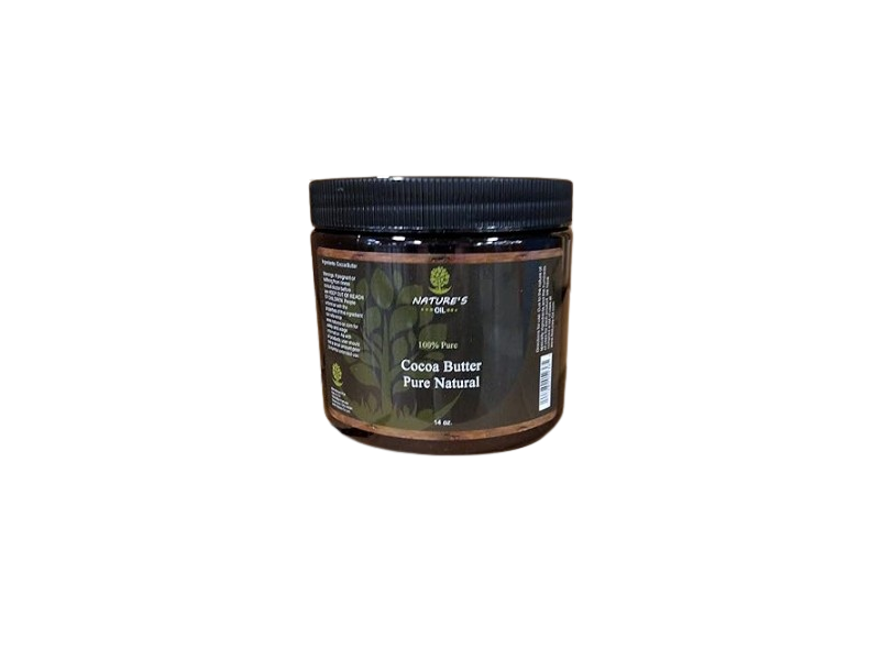 Nature's Oil 100% Pure Naturally Refined Cocoa Butter, 16 oz