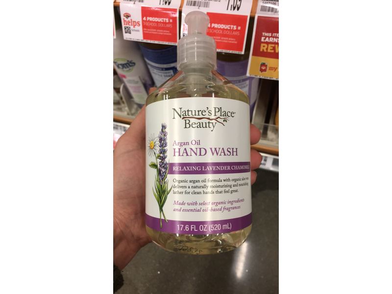 Nature's Place Beauty Argan Oil Hand Wash - Relaxing Lavender Chamomile
