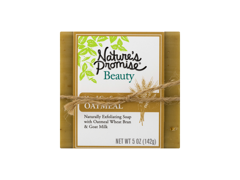Nature's Promise Beauty Hand Cut Soap, Oatmeal, 5 oz/142 g