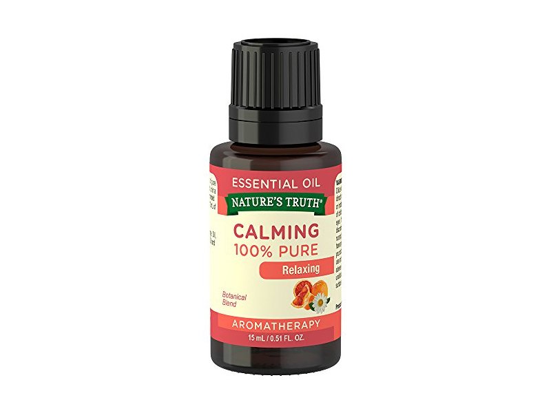 Nature's Truth Aromatherapy Calming 100% Pure Essential Oil, Citrus, 0.51 Fluid Ounce