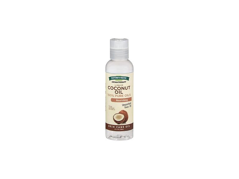 Nature's Truth Liquid Pure Coconut Oil, 4 oz fl oz (2 pack)