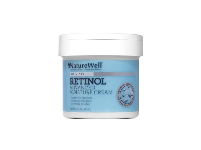 Nature Well Clinical Advanced Moisture Cream, Retinol, 10 oz/284 g