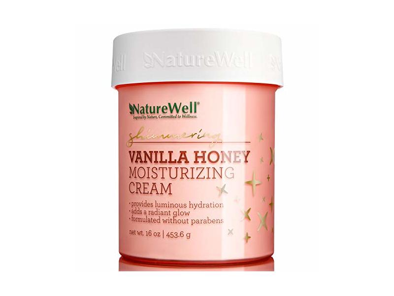 Nature Well Shimmering Vanilla Honey Moisturizing Cream (16 oz.)