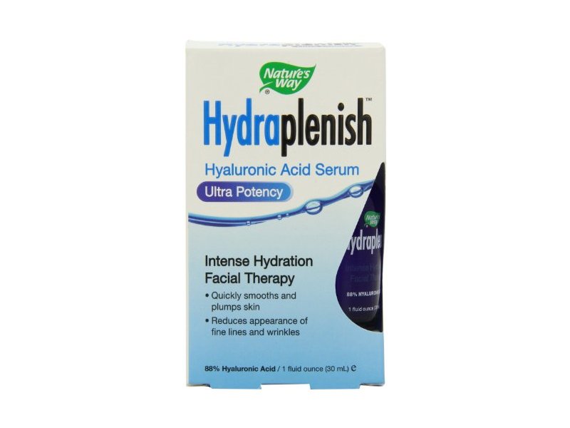 Nature's Way Hydraplenish Hyaluronic Acid Serum, Ultra Potency, 1 fl oz/30 mL