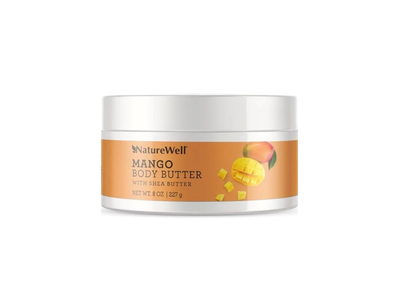 Naturewell Body Butter, Mango, Shea Butter, 8 oz/227 g