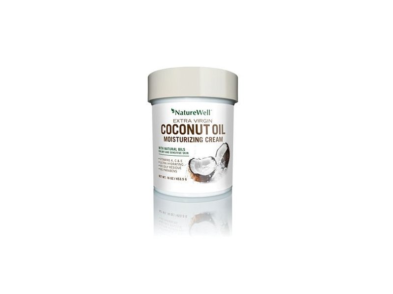 NatureWell Extra Virgin Coconut Oil Moisturizing Cream (16 oz)