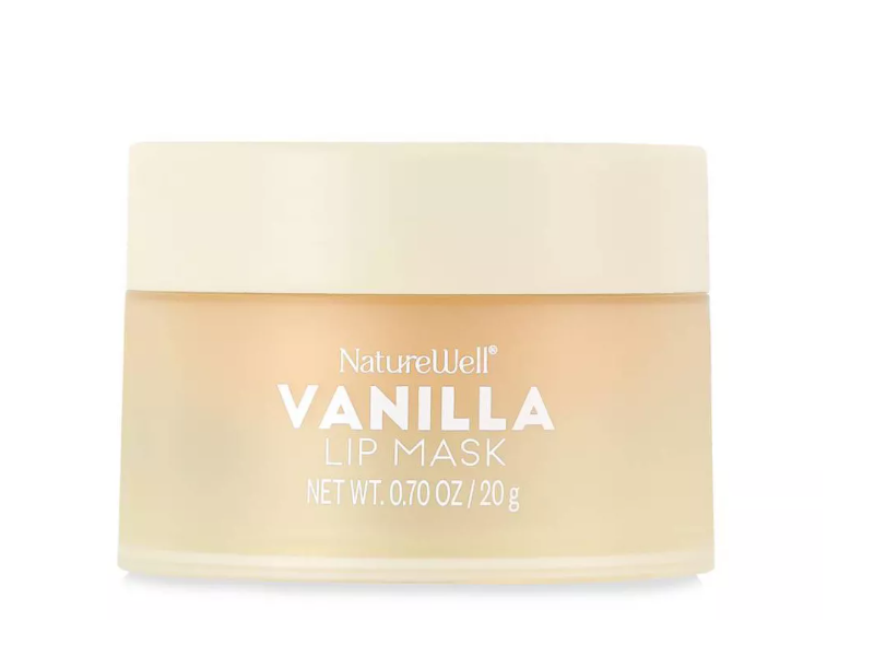 Naturewell Hydrating Lip Mask, Vanilla, 0.7 oz/20 g, 2 Count