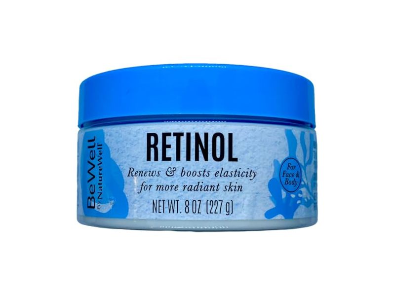 NatureWell Retinol Face & Body Renewing Cream, 8 oz/227 g