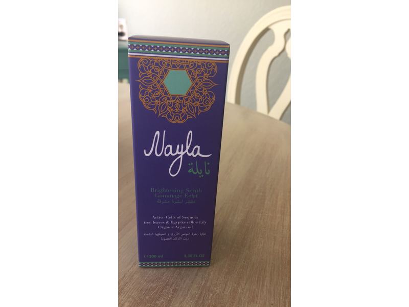 Nayla Brightening Scrub, 100 mL
