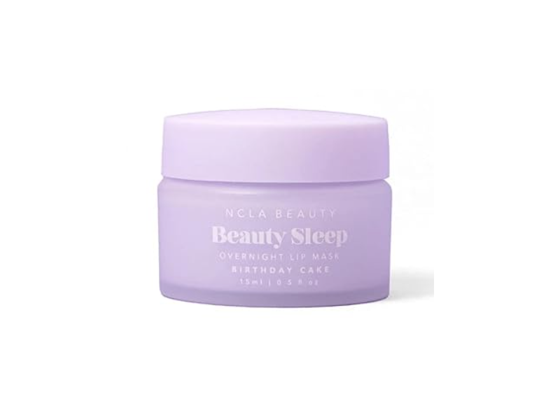 NCLA Beauty Sleep Overnight Lip Mask, Birthday Cake, 0.5 fl oz