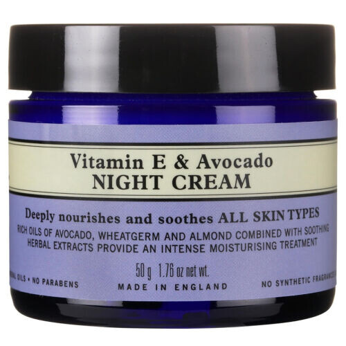 Vitamin E And Avocado Night Cream