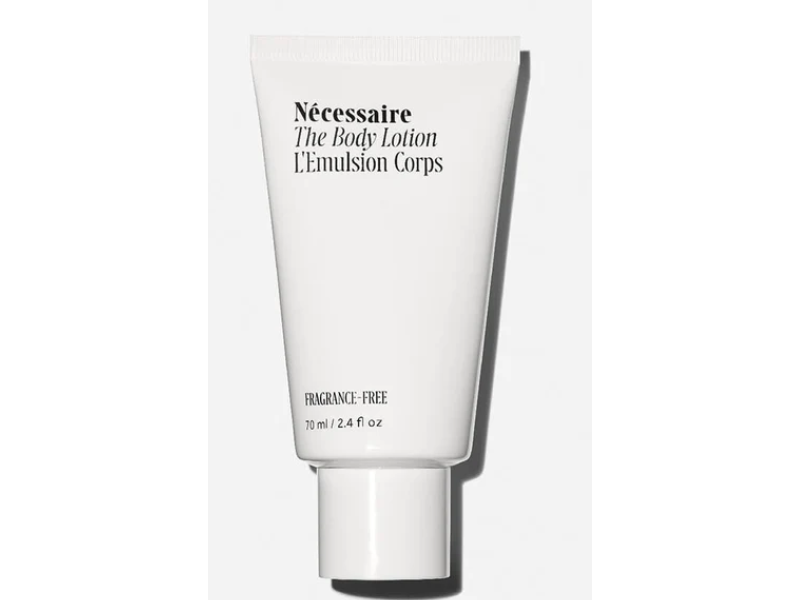 Necessaire The Body Lotion, Fragrance Free, 2.4 fl oz/70 mL