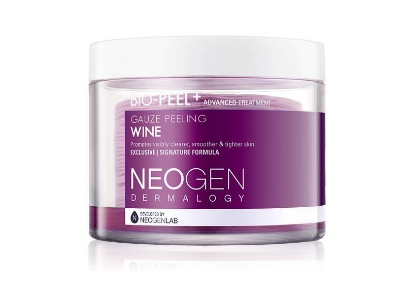 Neogen Dermalogy Bio-Peel Gauze Peeling, Wine, 6.76 fl oz/200 mL, 30 Count