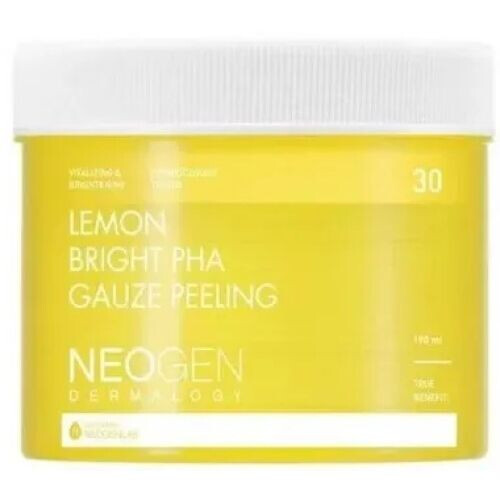 Dermalogy Lemon Bright PHA Gauze Peeling 30 Sheets