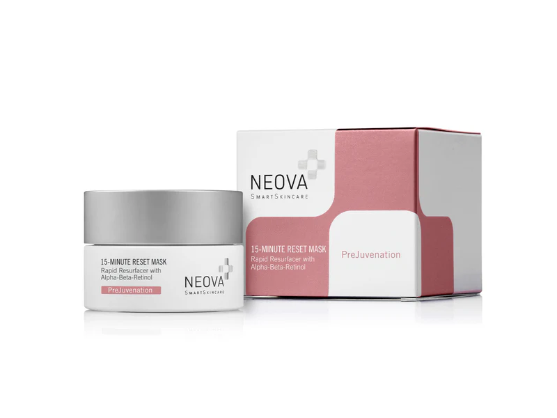 Neova Smart Skincare 15-Minute Reset Mask, Prejuvenation, 1.7 oz/50 g