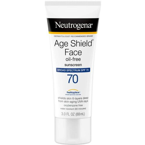 Age Shield Face Oil-free Oxybenzone-free Sunscreen Broad Spectrum SPF 70