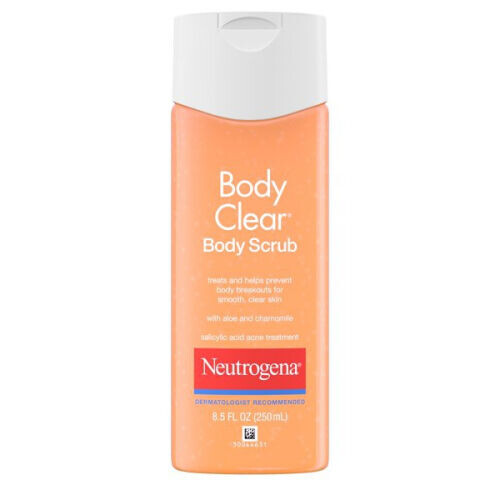 Body Clear Acne Scrub With Salicylic Acid