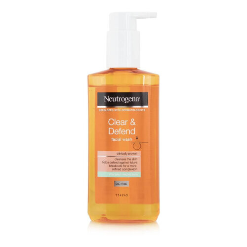 Clear & Defend Facial Wash, Oil-Free