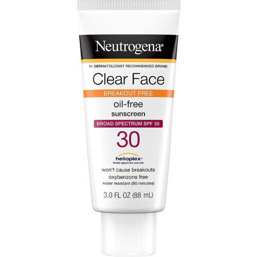 Clear Face Broad Spectrum SPF 30 Sunscreen