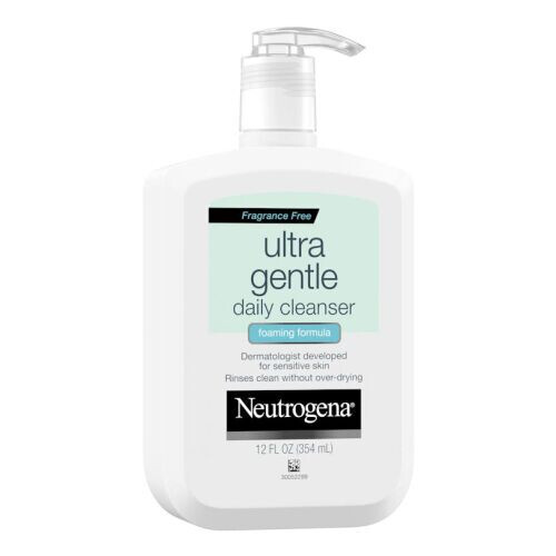 Fragrance Free Ultra Gentle Daily Foaming Facial Cleanser