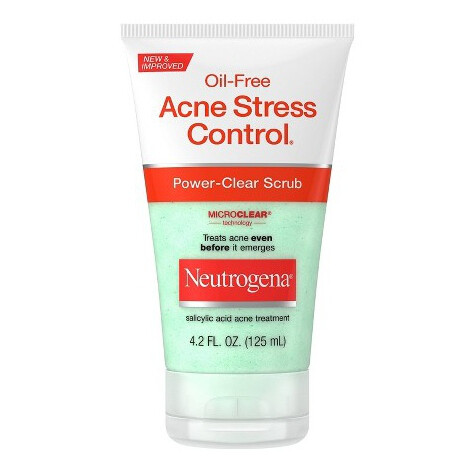 Oil-Free Acne Stress Control Power Clear Face Scrub