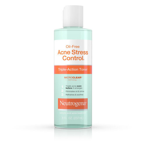 Oil-Free Acne Stress Control Triple-Action Toner