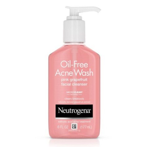 Oil-Free Acne Wash Pink Grapefruit Facial Cleanser