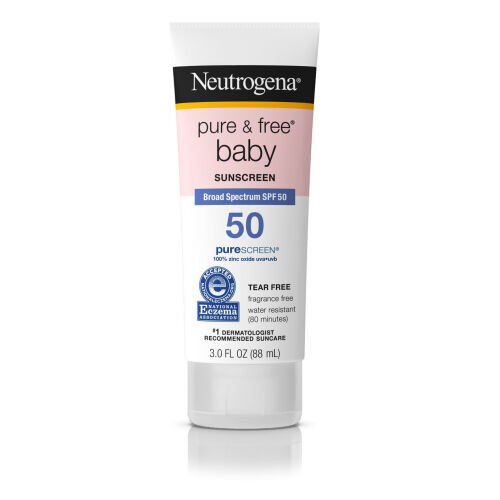 Pure & Free Baby Sunscreen Lotion Broad Spectrum SPF 50