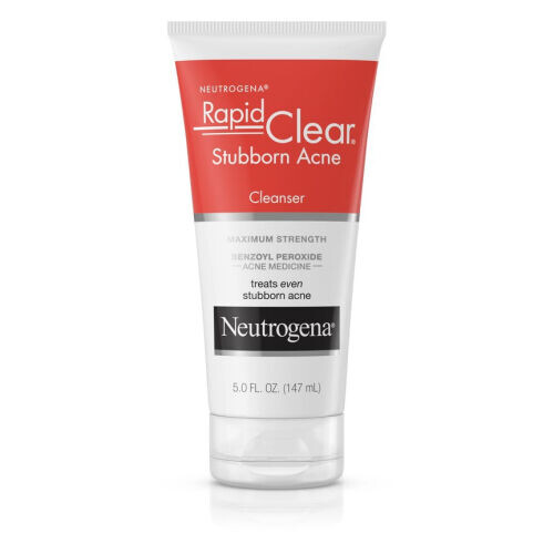 Rapid Clear Stubborn Acne Cream Cleanser