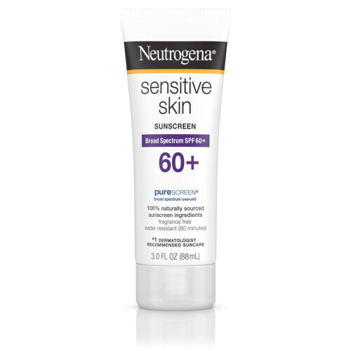 Sensitive Skin Sunscreen Lotion Broad Spectrum SPF 60+