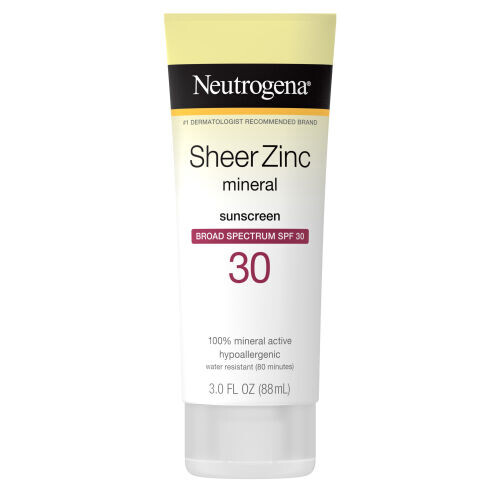Sheer Zinc Dry-Touch Sunscreen Lotion SPF 30