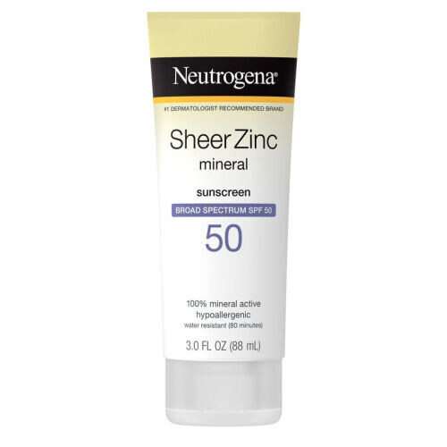 Sheer Zinc Dry Touch Sunscreen SPF 50+