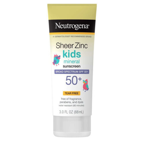 Sheer Zinc Kids Mineral Sunscreen Broad Spectrum SPF 50+