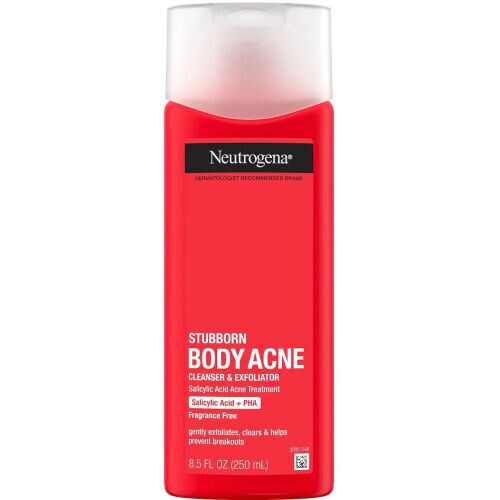 Stubborn Body Acne Cleanser & Exfoliator Fragrance Free