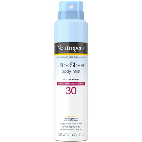 Ultra Sheer Body Mist Sunscreen
