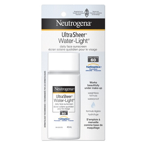 Ultra Sheer Water-Light Daily Face Sunscreen SPF 60