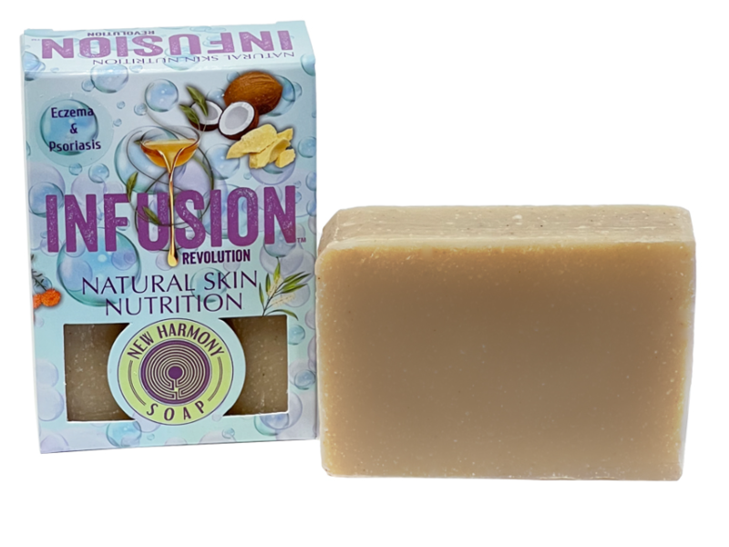 New Harmony Infusion Revolution Eczema & Psoriasis Bar Soap