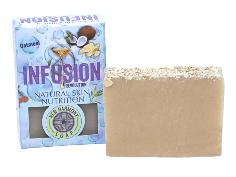 New Harmony Infusion Revolution Skin Nutrition Bar Soap, Oatmeal