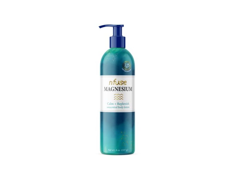Nfuse Natural Magnesium Body Lotion, Unscented, 8 oz/227 g
