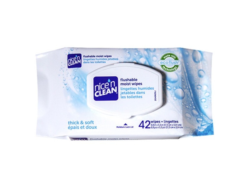 Nice 'n Clean Flushable Moist Wipes
