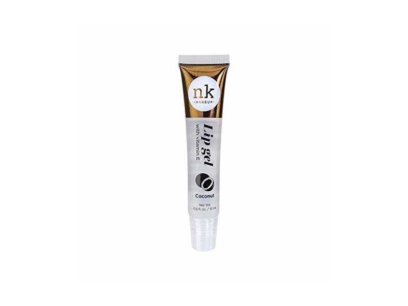 Nicka K Lip Gel with Vitamin E, Coconut, 0.5 fl oz/15 mL, Pack Of 3