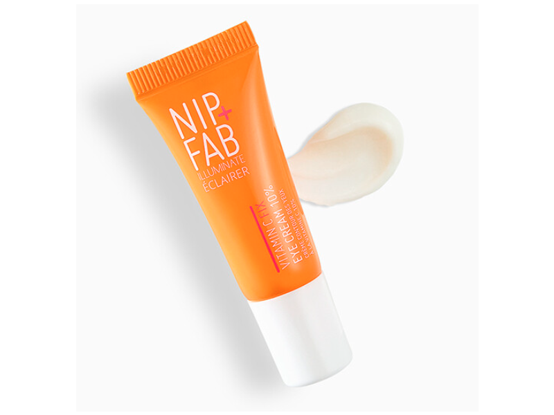 Nip+Fab Illuminate Eye Cream, Vitamin C, 0.13 fl oz/4 mL