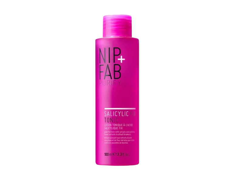 Nip + Fab Salicylic Acid Fix Tonic Lotion, Lotus Flower Extract, 3.3 fl oz/100 mL