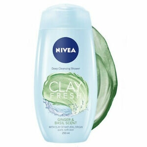 Deep Cleansing Shower Clay Fresh Ginger & Basil Scent