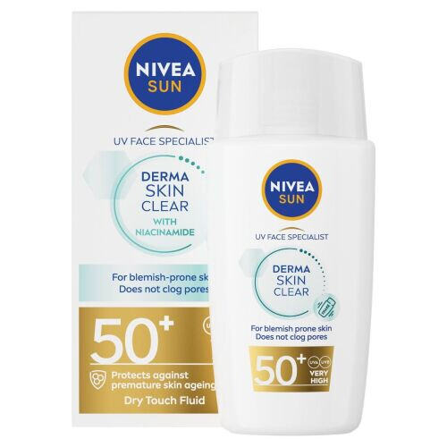 Derma Skin Clear Dry Touch Fluid SPF 50+