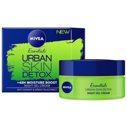 Essentials Urban Skin Detox Night Gel Cream