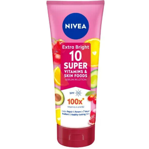 Extra Bright 10 Super Vitamins & Skin Foods Lotion