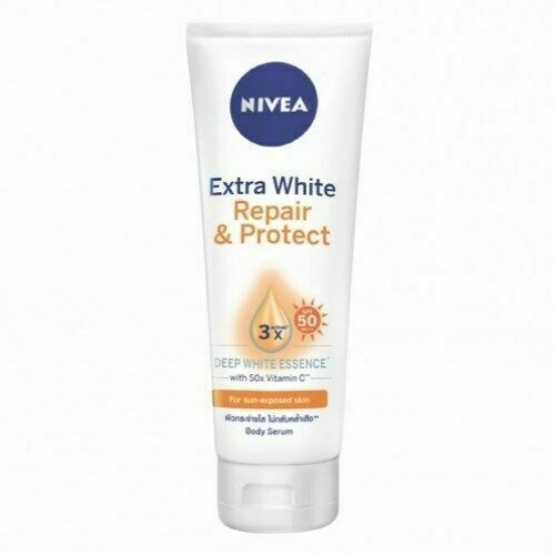 Extra White Body Serum Care & Protect Deep White Essence