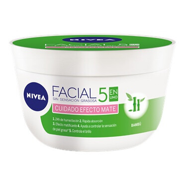 Facial 5 En 1 Efecto Mate